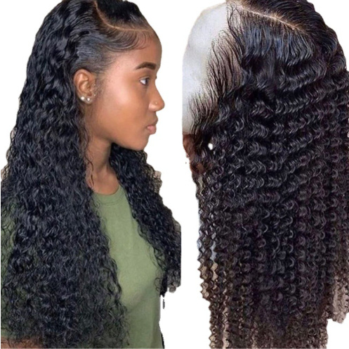 Brazilian Kinky Curly Lace Front Human Hair Wigs - Image 9