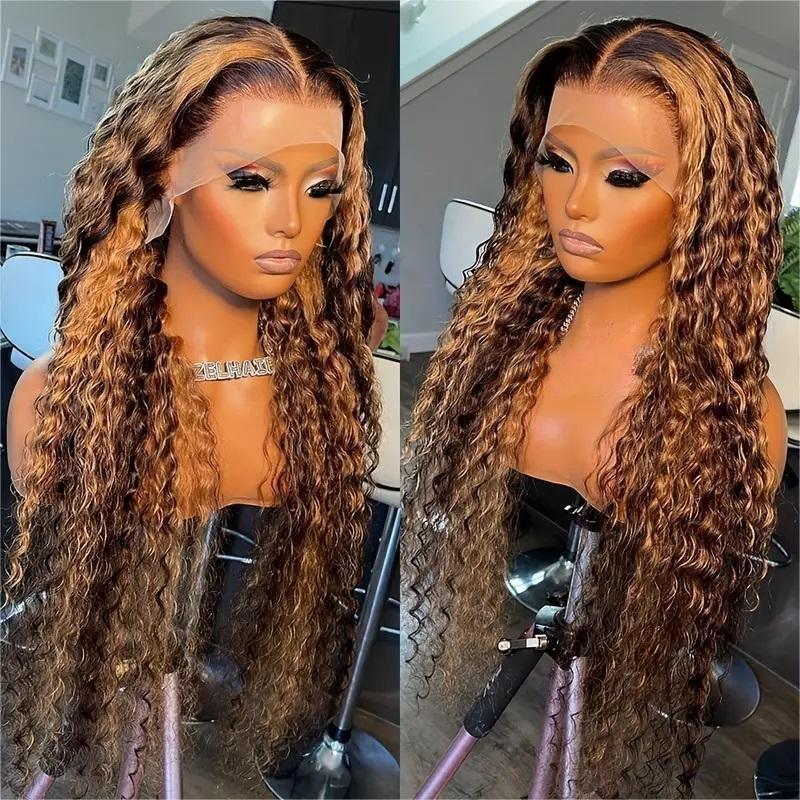 13x6 Water Wave Lace Front Human Hair Wigs - Image 3