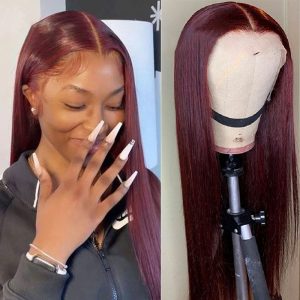 T-part Lace Frontal Wigs Real Hairstyle