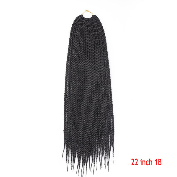 Crochet Hair Senegal Box Braids Braid Hair Extension - Image 3